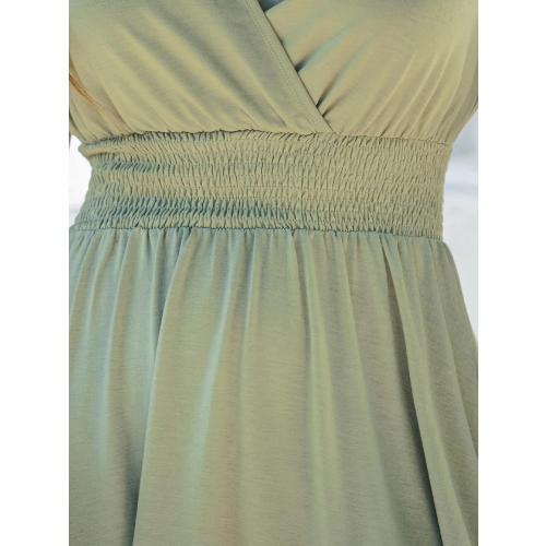 Women X-Large Mini Dress Smocked Dress Cap Sleeve A line Sundress Flowy Dresses Trendy Vacation Outfits