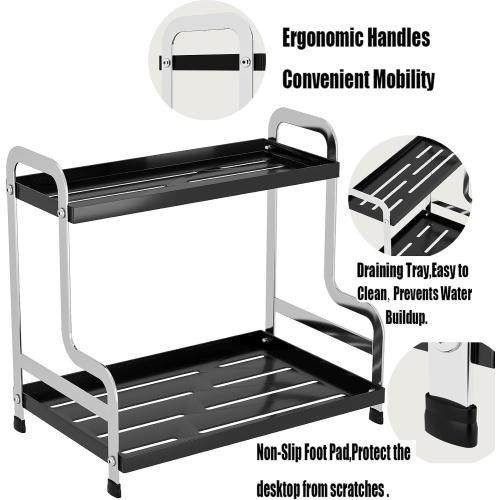 KISKIS Coffee Mug Cup Holder Space Saving 2-Tier