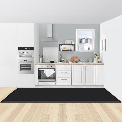 0.8 Thick Kitchen Mat Cushioned Anti Fatigue Rug Comfort Floor Mats | Water-Resistant, Non-Slip, Easy to Clean Comfort Floor Mat for Kitchen, Sink & Office, Multiple Colors & Sizes, 108 x 30