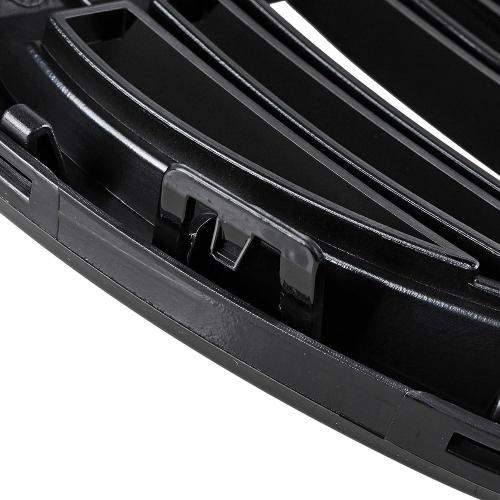Astra Depot Glossy Black Dual Slats Kidney Grille Compatible with 2016-2018 BMW F48 F49 X1 sDrive18i sDrive20i xDrive25i sDrive16d sDrive18d sDrive20d