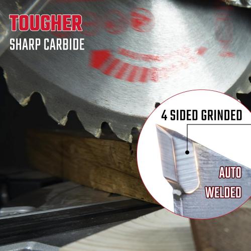 5-1/2 Inch 24T&48T with 5/8-Inch Arbor(15.88mm) Circular Saw Blade, TCT Saw Blades, Professional for Wood Cutting