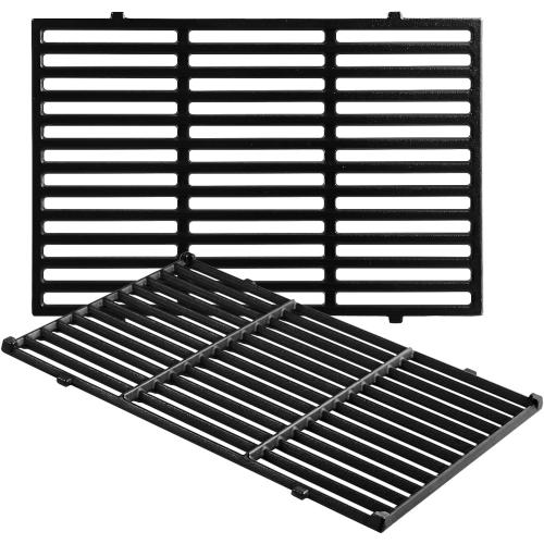 17.5 Inch 7638 7525 65906 Grates Replacement Parts for Weber Spirit 300 Series Grill Grate Spirit E-310 E-330 S-310 S-315 Spirit ii E-310 Genesis Silver B/C Gold B/C Spirit 700 Cast Iron Cooking Grate
