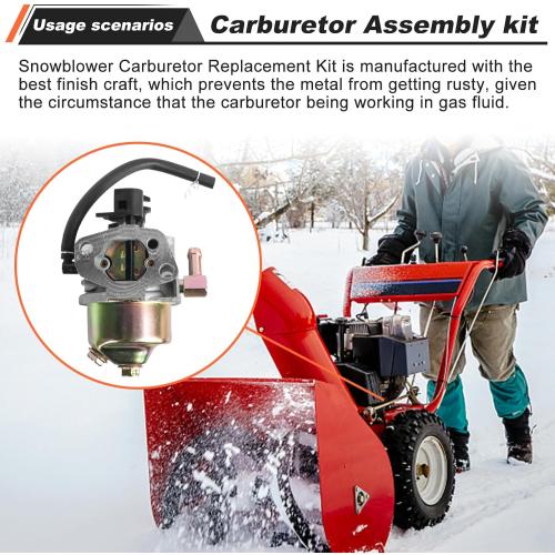 951-15236 Carburetor for Craftsman SB410 24 31AS6BEE793,Troy-Bilt Storm 2410 31BS6BN2711,Two-Stage Snow Blower