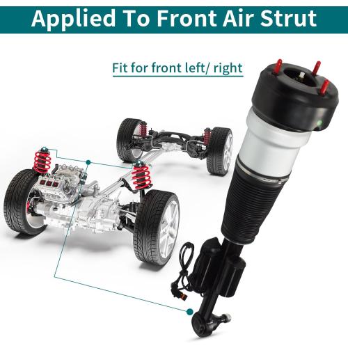 Front Right Air Suspension Shock Absorber Strut 2213201838 for Mercedes-Benz S550 S450 S350 CL550 2007-2013 4MATIC AWD OE 2213200538