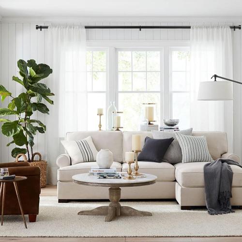 Black Curtain Rods 18 to 45 inches,1 Inch Modern Metal Drapery Rods,Adjustable Heavy Duty Curtain Pole Suitable for Bedrooms and Living Rooms(18-45Black)