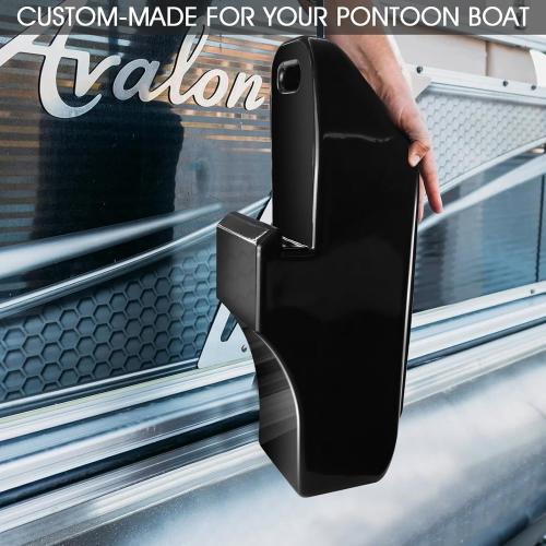 Pontoon Fenders Boat Bumpers for Docking Pontoon Boat ONLY,Customized Inflatable Fender Dock Bumper with Locking Recessed Groove&Grip Handle