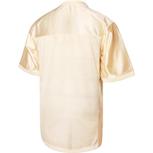 Blank Football Jersey,90s Hip Hop Sports Mesh Practice Plain Football Shirt