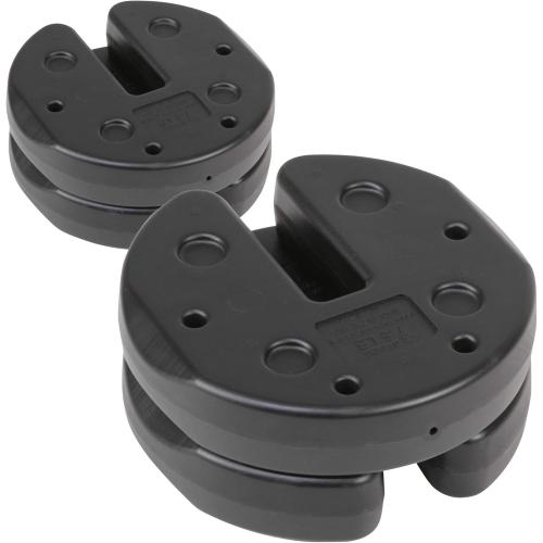 US Weight 30 Pound Canopy Weight Set of 4 with No-Pinch Design - Easy Installation and Removal to Secure Tents, Canopies, and Umbrellas at Outdoor Events