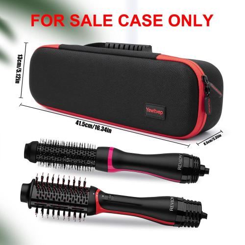Yewltvep Case for One-Step Volumizer Plus 2.0, Hard Travel Case Fits for One-Step Volumizer Plus, Hair Dryer and Styler Hot Air Brush Storage Organizer, Carrying Box for Hair Dryer Brush(Box Only)