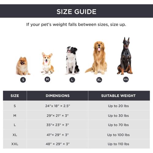 Washable Medium Dog Bed for Crate, Faux Fur Dog Crate Pad for Medium Breed, Plush Soft Comfort Dogs Sleeping Mat, Anti-Slip Pet Kennel Pad, Grey