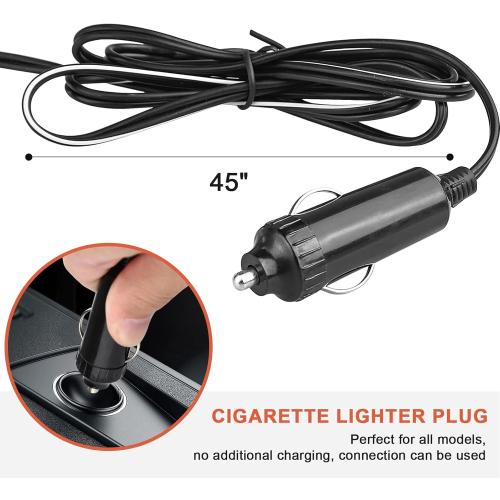 12V Portable Fan RV | Truck Cooling Heavy Duty 9 Metal Clip-On Car Fan Bus | Boat | Forklift | Car | Camper | Lawn | Mower | Tractor 2-Speed High Velocity Black