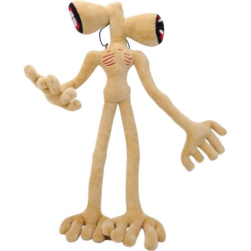 Monster Plush Stuffed Toys Limbs Movable Cartoon Cat and Dog Doll 22 inch, Plush Toys for Home Decoration The Best Gift for Halloween and Christmas Party Birthday Gift (Brown Head)