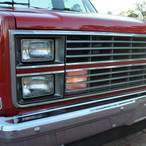 Pair Clear Lens Park/Signal Lights Compatible with 1983-1988 Chevy Blazer GMC Pickup Truck Driver and Passenger Side w/quad headlamps replaces 918045 918046