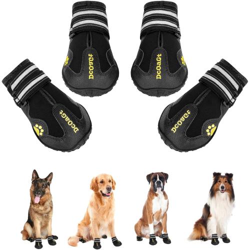DcOaGt Dog Shoes Large Size Dogs,Breathable Anti-Slip Dog Boots Dog Booties NUMBER 9