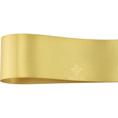 MEEDEE Gold Satin Ribbon 2 Inch Gold Ribbon Lux Double Faced Ribbons by 25 Yards Silk Satin Ribbons for Gift Wrapping, DIY Crafts, Wedding, Flower Bouquet, Holiday Decorating