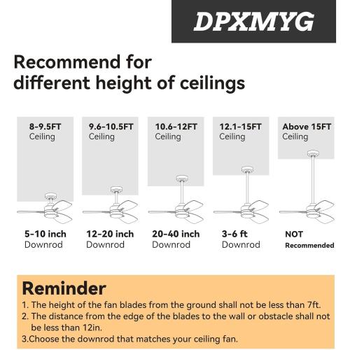 36 inch Ceiling Fan Downrod, 3 FT Gold Downrod for Ceiling Fan, 1 inch Outside Diameter, Boom Suitable for a Wide Range of Fans (Gold, Not Threaded)