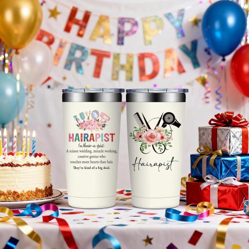 Hair Stylist Gifts - Hairdresser Gifts for Women, Tumbler Cup 20 oz