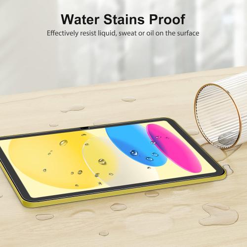 SPARIN 3 Pack Screen Protector for iPad (A16) 11th 11-inch & 10th Generation 10.9-inch (2025/2022), Anti-Scratch Tempered Glass Compatible for iPad 11/10 Gen, HD Clarity