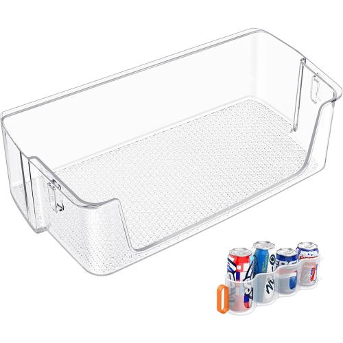 Upgraded DA63-09775A DA97-20984A Refrigerator Door Bin Compatible with samsung Refrigerator Door Shelf-RIGHT Samsung Refrigerator Door Bin RF27T5201SR, RF28T5001SR, RF27T5241SR, RF28T5021SR Shelves