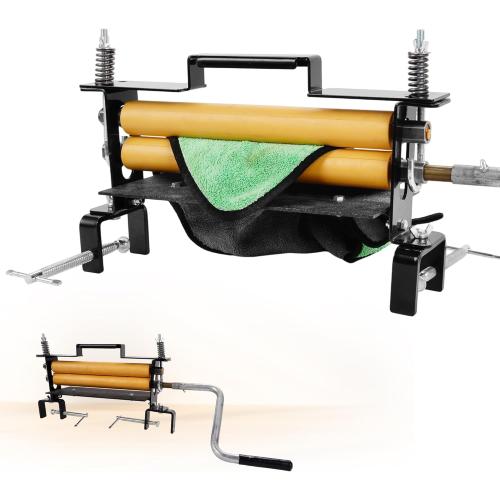 Heavy Duty Clothes Wringer, Hand Crank Laundry Wringer for Efficient Water Extraction, Perfect for Towels, Chamois, Sponges & Portable Washing Machines