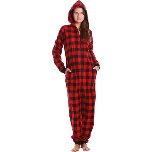 Size XL Just Love Printed Flannel Adult Onesie/Pajamas