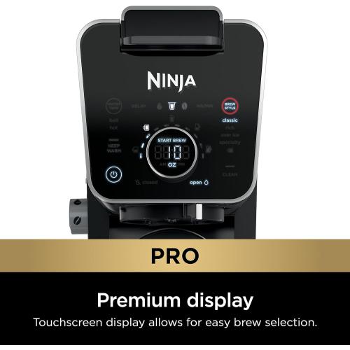 Ninja Hot and Iced Coffee Maker, Single Serve Coffee Maker and Drip Coffee Machine, DualBrew Pro Specialty 12-Cup with K-Cup Combo, Includes Permanent Filter, CFP307