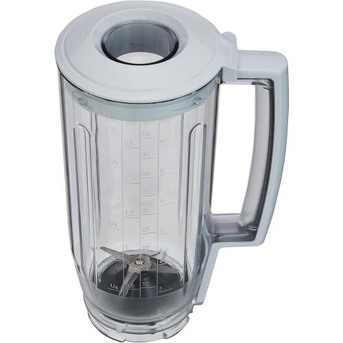 Bosch Blender Attachment for Bosch Universal Plus Mixer | Ideal Mixer Accessory for Blending Bread, Fruit, Ice | TRITAN Co-polyester with Stainless Steel Blades | 6 Cup Capacity