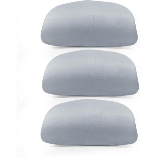 76558 74610 Hot Tub Spa Pillow Headrest Fit for Hot Spring Pillows Replacement for Limelight Spas up to 2017, Pulse/Pulse DL/Bolt (2012-2017), Glow/Flair (2008-2017), Gleam (2013-2017) (3 Pack)