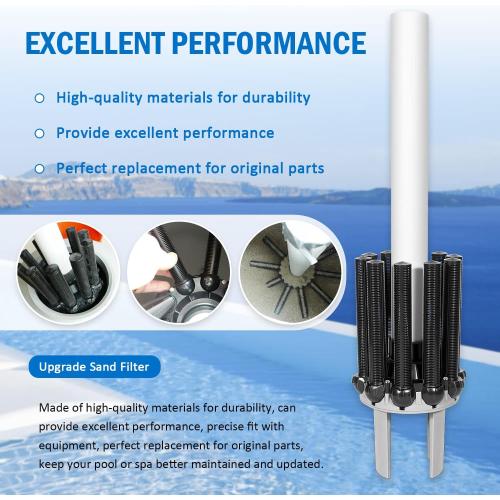 SX210DA Lateral Assembly/w Center Pipe for Hayward Pro Series Sand Filter S220T2, S244T2, S180T, S210T, S220T, S230T, S244T and Automatic Skimmers