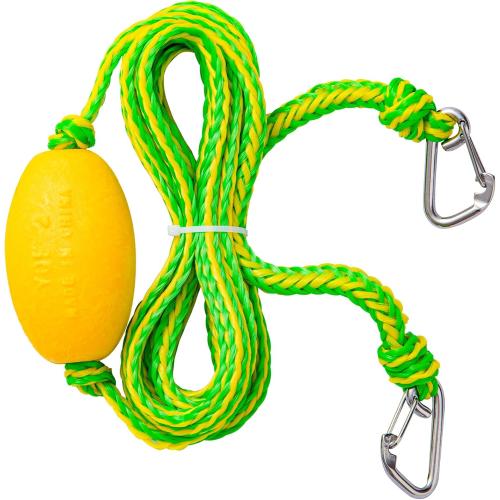 Floating Kayak Tow Rope with Clips – Quick Connect Rescue Line for Kayaks, Jet Ski Anchor Rope – Towing Rope for Tying Kayaks Together, Kayak Accessories, 12FT