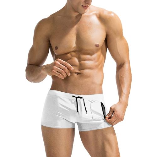 Size XL..COOFANDY Mens Swim Trunks Swimwear Bathing Suit Swim Brief Square Leg Board Short