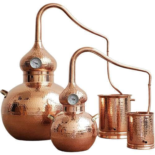 5 litres Pure Copper Alembic Still for Whiskey, Moonshine, Essential Oils by Copperholic