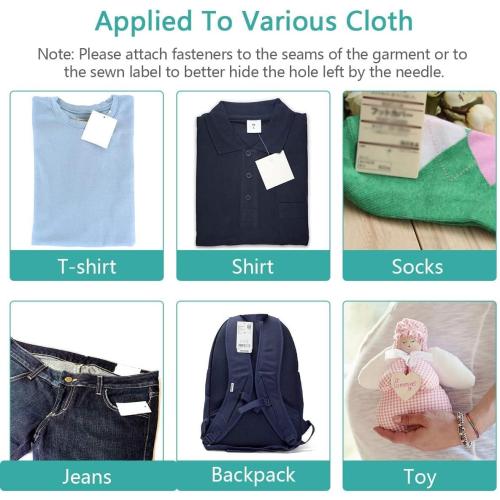 BS ONE Price Tagging Gun for Clothing, Standard Retail Price Tag Attacher Gun Kit for Clothes Labeler with 6 Needles & 2000pcs 2 Barbs Fasteners & Organizer Bag for Store Warehouse Yard Sale