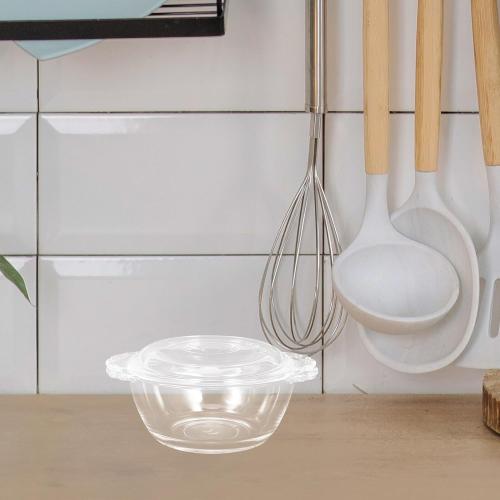 Generic Glass Food Steamer, Steamed Egg Bowl Cover, Microwave Egg Cooker for Home Kitchen, Heat Resistant Glass Mixing Bowl for Pudding and Milk Dessert