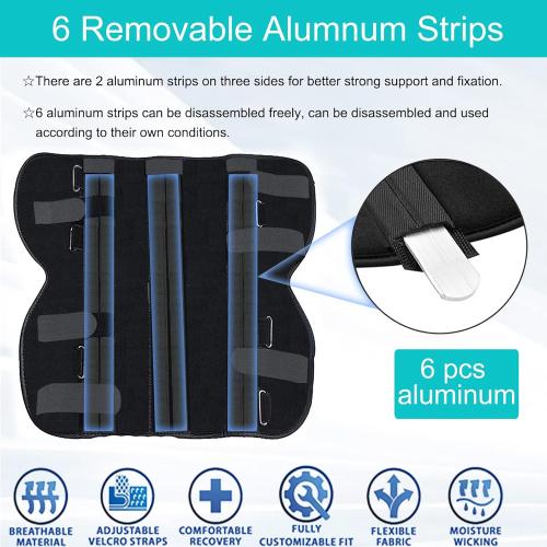 Size Large Unisex Knee and leg immobilization Stabilizer for Post Surgery Recovery,Knee Fractures,Instability, ACL,MCL,Meniscus Tear,Arthritis,Displacement Recovery,18.1 Length Universal