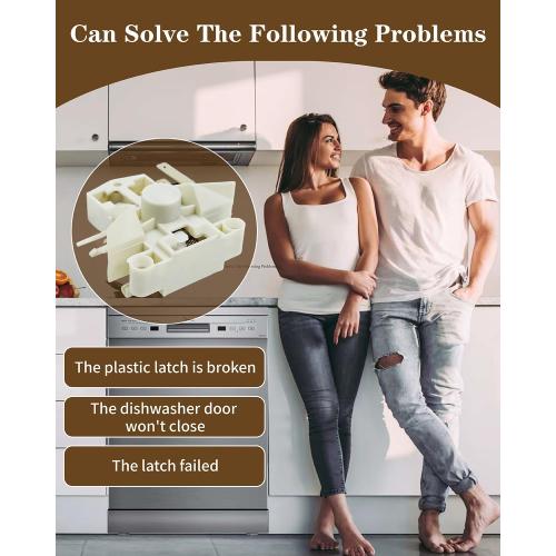 17476000012184 Dishwasher Door Latch Switch Fit for Midea INSIGNIA Replaces AP7175456