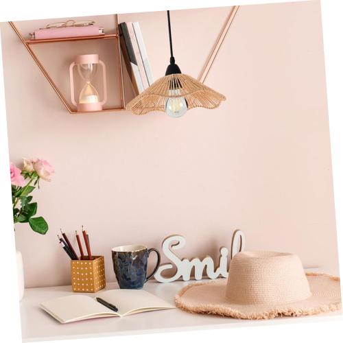 Garneck Stylish Handwoven Lampshade for Table Lamps Minimalist Ceiling Light Cover for Bedroom Living Room and Festival Decor Soft Diffused Lighting for Inviting Atmosphere