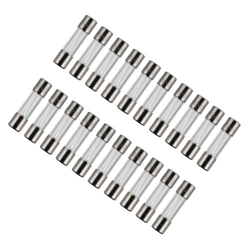 BOJACK F5AL125V 5x20 mm 5 A 125 V fuses 0.2x0.78 Inch 5 amp 125 Volt Fast-Blow Glass Fuses