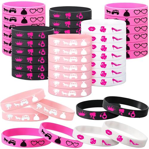 122 Pcs Pink Party Favors Pink Toy Gift Goodie Bag Stuffer Filler Makeup Party Decorations,Princess Theme Birthday Party Favors Decorations.