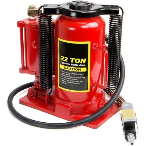 Stark USA 22 Tons Pneumatic Air Bottle Hydraulic Manual Bottle Jack Hoist Maintenance of Automobiles, Agricultural Vehicles, Trucks, Mobile Machinery
