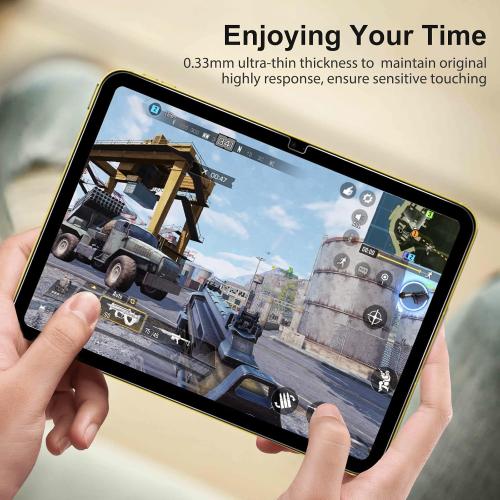 SPARIN 3 Pack Screen Protector for iPad (A16) 11th 11-inch & 10th Generation 10.9-inch (2025/2022), Anti-Scratch Tempered Glass Compatible for iPad 11/10 Gen, HD Clarity