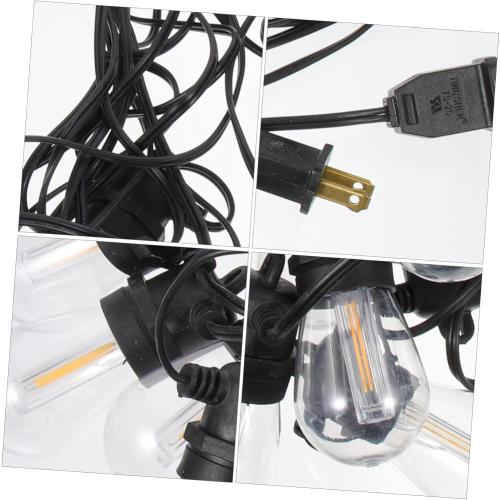 Outdoor String Lights Led Decorative Lamp for Garden Parties Shatterproof Bulbs for Christmas Camping and Festive Events