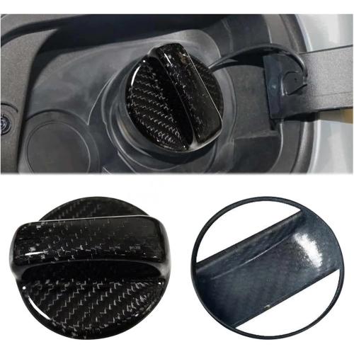 Racing Carbon Fiber Style Gazoo Gas Fuel Cap Cover Compatible For Toyota GR Gazoo Racing/Supra/Corolla Parts Sport 86 Yaris Grmn