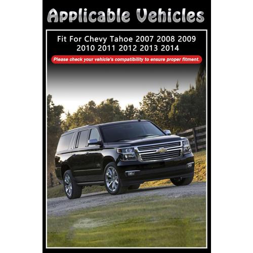 Vent Shades Rain Guards for Chevy Tahoe 2007 2008 2009 2010 2011 2012 2013 2014 Accessories, for Chevy Tahoe Window Deflectors Window Visors