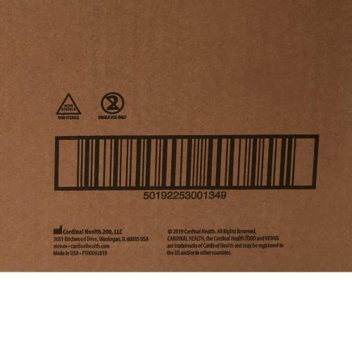 Covidien 7134 Simplicity Fluff Underpad, Moderate Absorbency, 23 x 24 (Pack of 200)