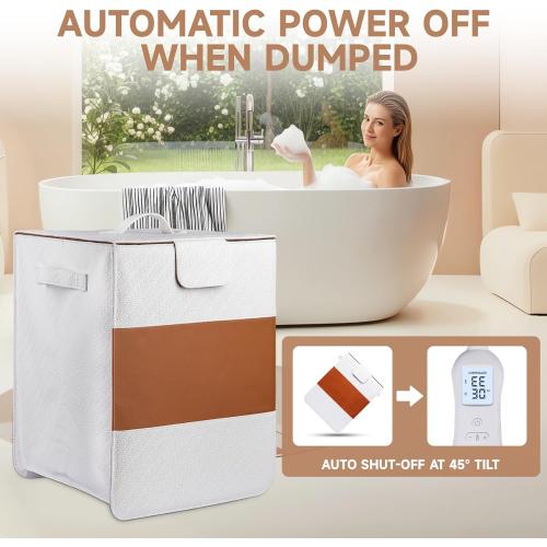 38L Foldable Towel Warmer for Bathroom, Home & Spa, Large Capacity for Oversized Towels, Blankets & Robes, 4 Temp Modes, Auto Shut-Off Timer, Perfect Spa Gift for Loved Ones