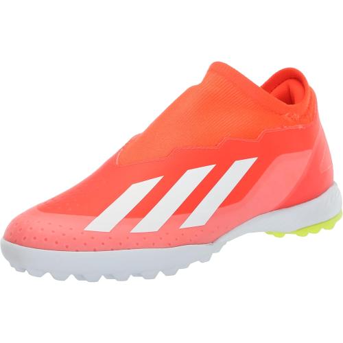 adidas Unisex-Adult X Crazyfast League Laceless Turf Sneaker - size 1