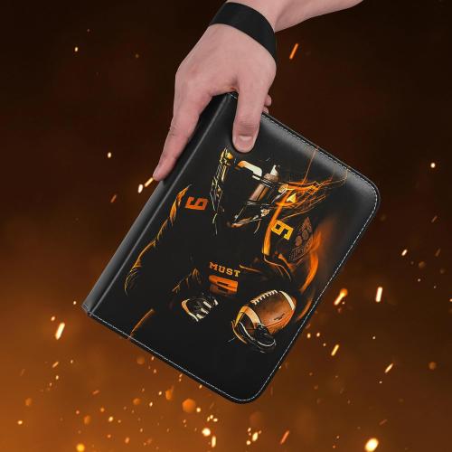 Football Card Binder,2025-2026 Sports Trading Card with Sleeves Holder Album,440 Pockets Rugby Card Holder Sheets Display Storage Protectors for Collectors Boys and Girls Gift