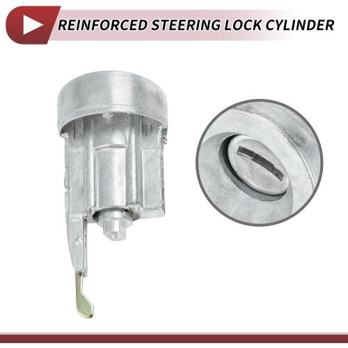 1 Set Ignition Lock Cylinder for Toyota Pickup 1984-1987 for Toyota 4Runner 1994-1997 Ignition Switch Cylinder Lock No.6905789108 Metal