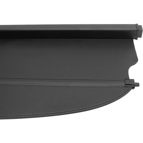 Color Black Retractable Cargo Shade Cover Fit for bZ4X 2023 2024 Rear Trunk Shade Shield Luggage Cover